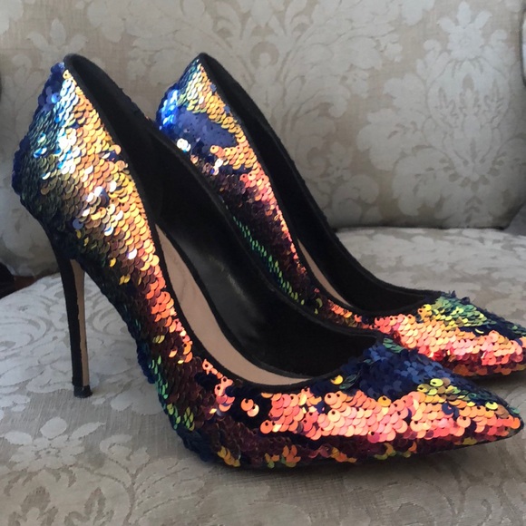 Aldo Sequin Stiletto Heels